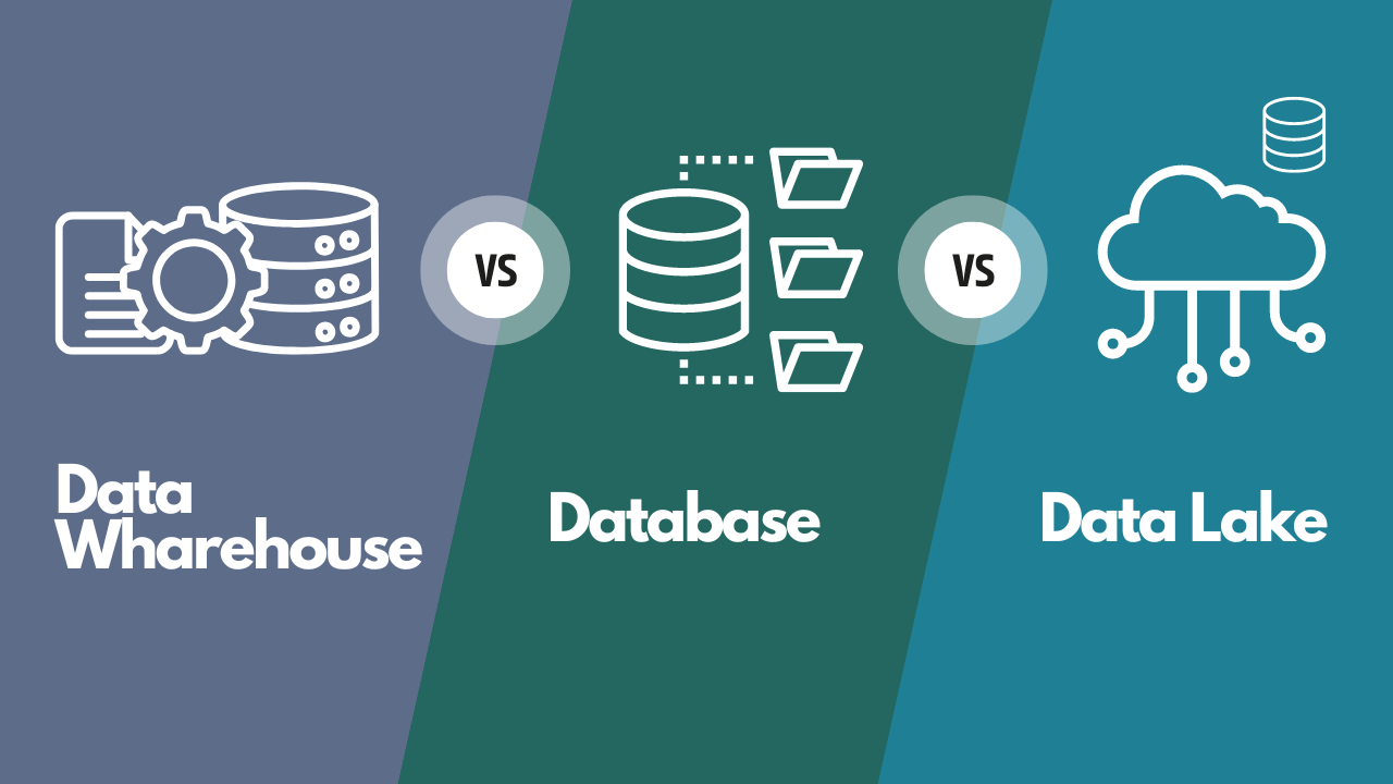 Data Warehouse and differences between Database and Data Lake - Qmantic